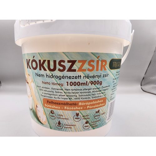 Trigramm Kókuszzsír 900 ml vödrös