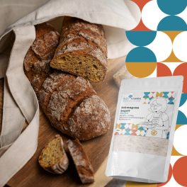   Éléskamra Sokmagvas bagett szénhidrát csökkentett lisztkeverék 215 g (gluténmentes, paleo, cukormentes)