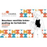 Éléskamra Vegán Bourbon vaníliás krémpuding és tortakrém alappor 60 g gluténmentes