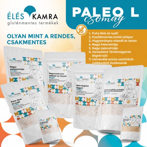 Paleo Gluténmentes Szénhidrátcsökkentett csomag profiknak