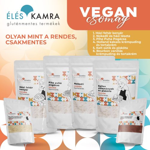 Vegán Gluténmentes Lisztkeverékek csomagban